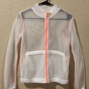 This is a mesh jacket.